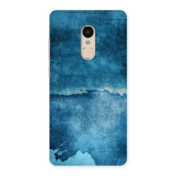 Blue Paint Wall Back Case for Xiaomi Redmi Note 4
