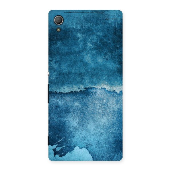 Blue Paint Wall Back Case for Xperia Z4