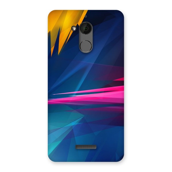 Blue Red Abstract Back Case for Coolpad Note 5