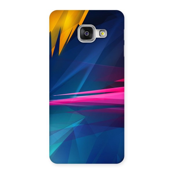 Blue Red Abstract Back Case for Galaxy A3 2016