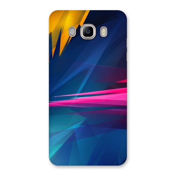Blue Red Abstract Back Case for Galaxy On8