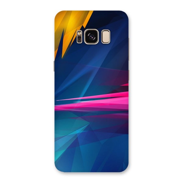 Blue Red Abstract Back Case for Galaxy S8