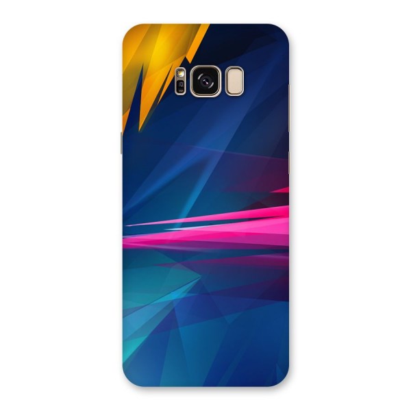 Blue Red Abstract Back Case for Galaxy S8 Plus