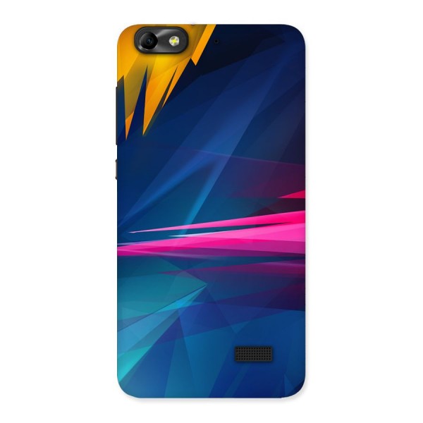 Blue Red Abstract Back Case for Honor 4C