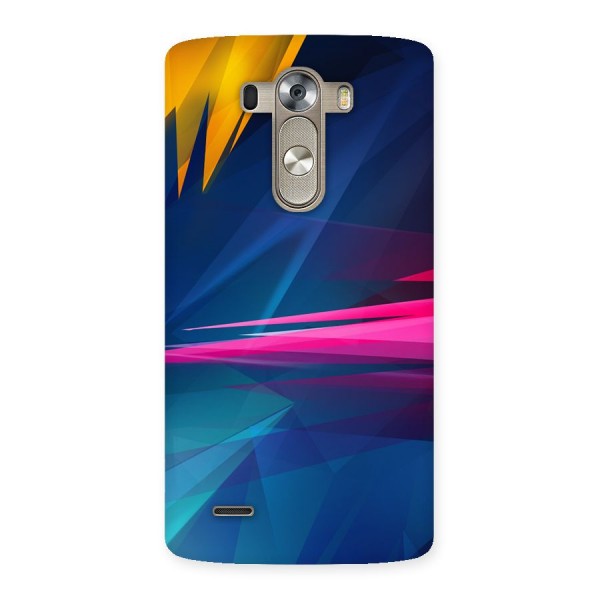 Blue Red Abstract Back Case for LG G3