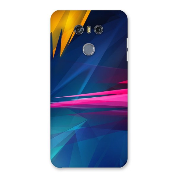 Blue Red Abstract Back Case for LG G6