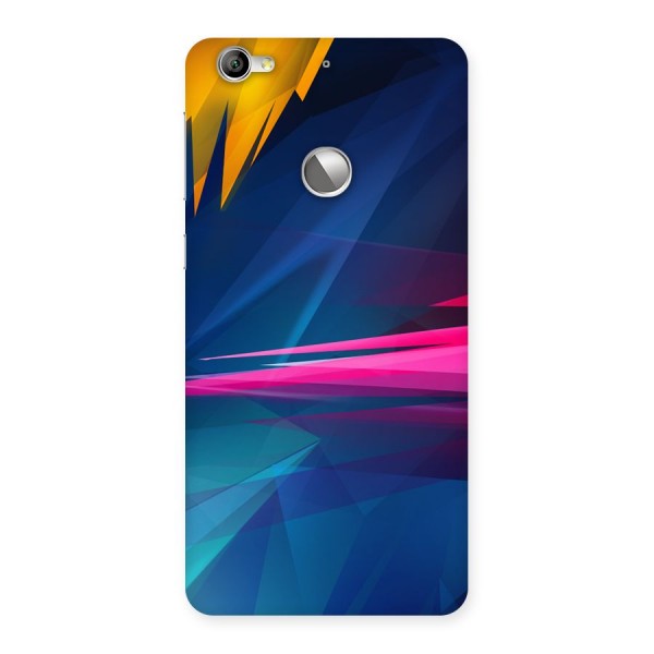 Blue Red Abstract Back Case for LeTV Le 1s