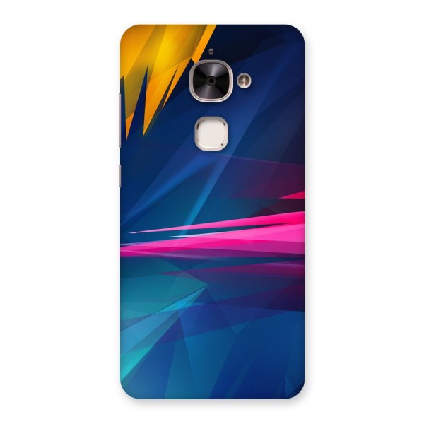 Blue Red Abstract Back Case for Le 2