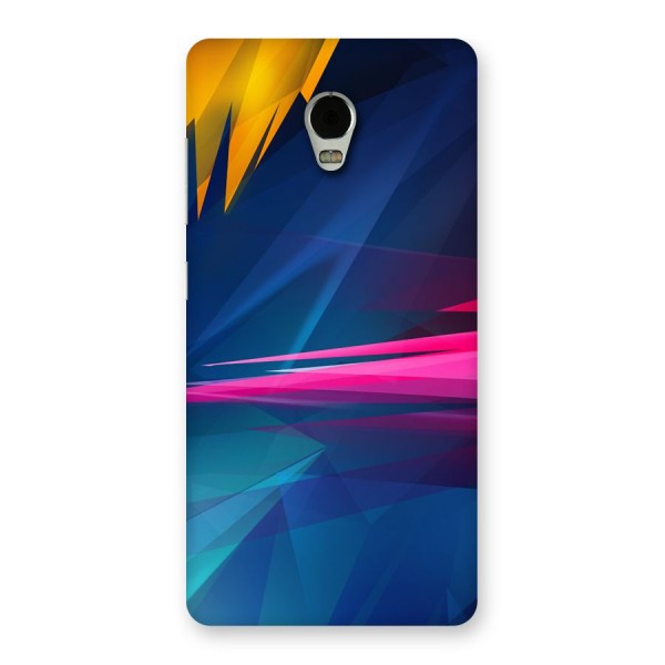 Blue Red Abstract Back Case for Lenovo Vibe P1
