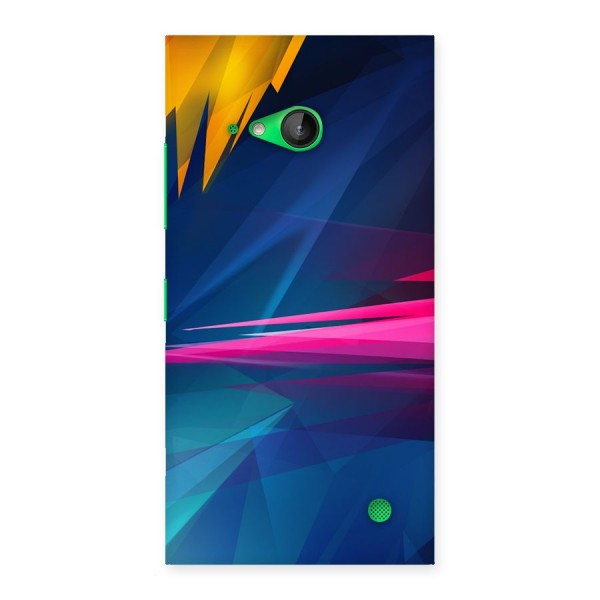 Blue Red Abstract Back Case for Lumia 730