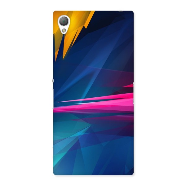 Blue Red Abstract Back Case for Sony Xperia Z3