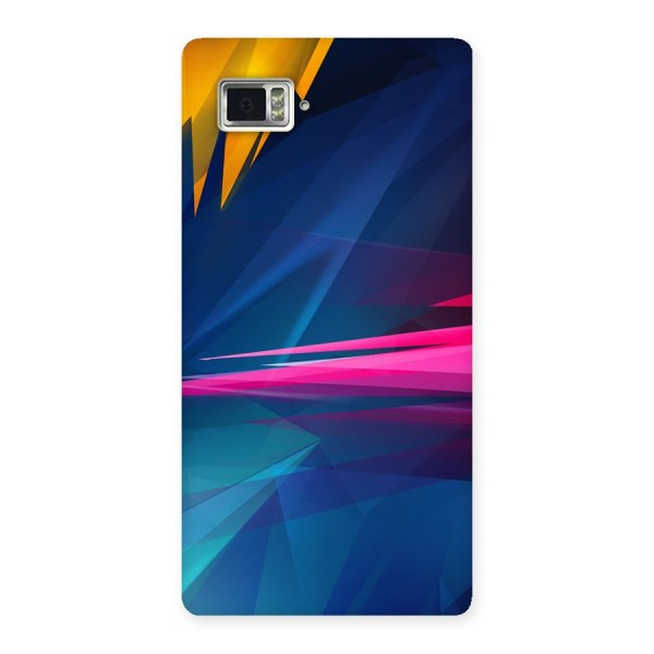 Blue Red Abstract Back Case for Vibe Z2 Pro K920