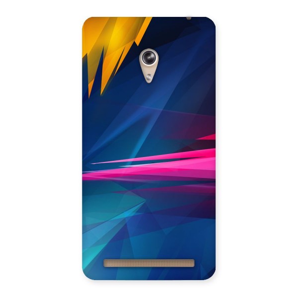 Blue Red Abstract Back Case for Zenfone 6