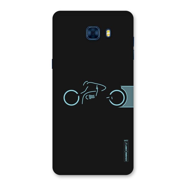 Blue Ride Back Case for Galaxy C7 Pro