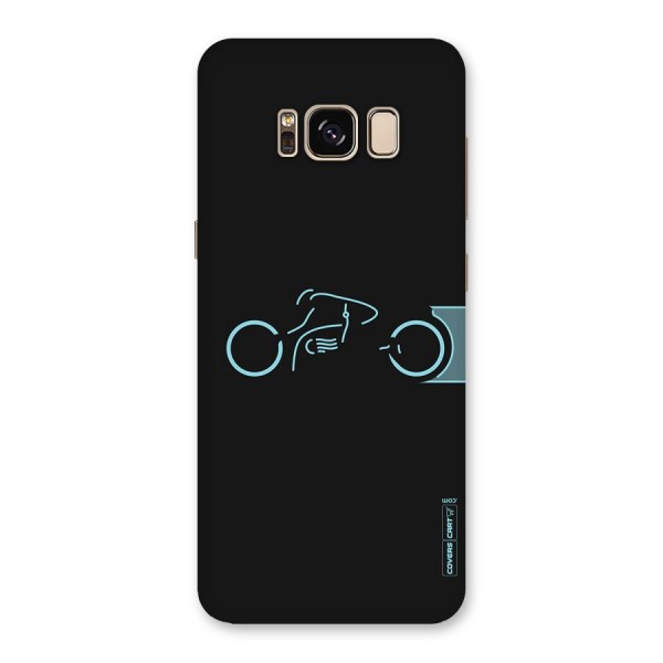 Blue Ride Back Case for Galaxy S8