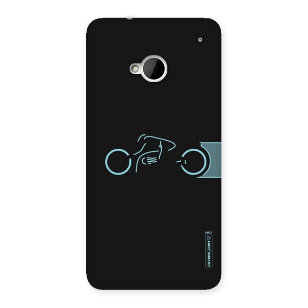 Blue Ride Back Case for HTC One M7