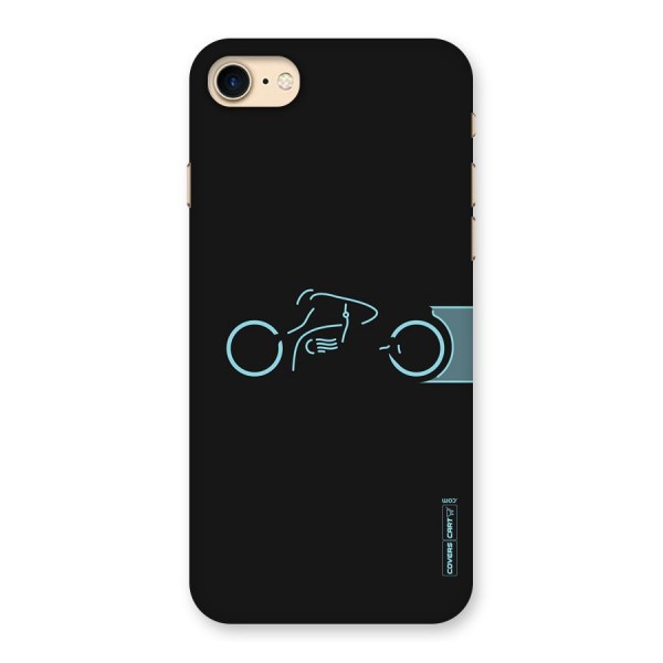 Blue Ride Back Case for iPhone 7