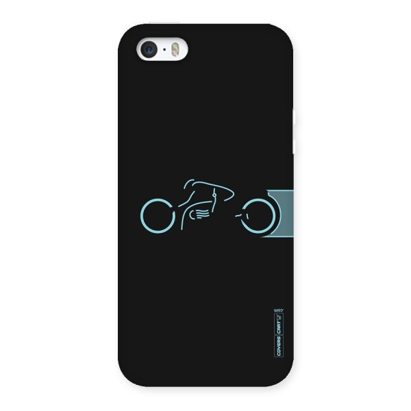 Blue Ride Back Case for iPhone SE