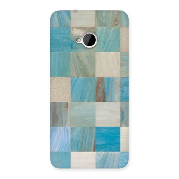 Blue Tiles Back Case for HTC One M7