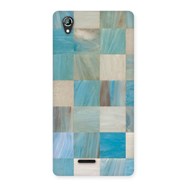Blue Tiles Back Case for Lava Iris 800