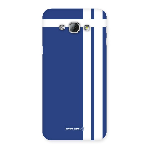 Blue and White Back Case for Galaxy A8