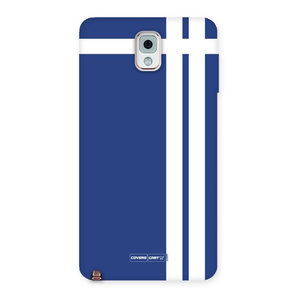 Blue and White Back Case for Galaxy Note 3