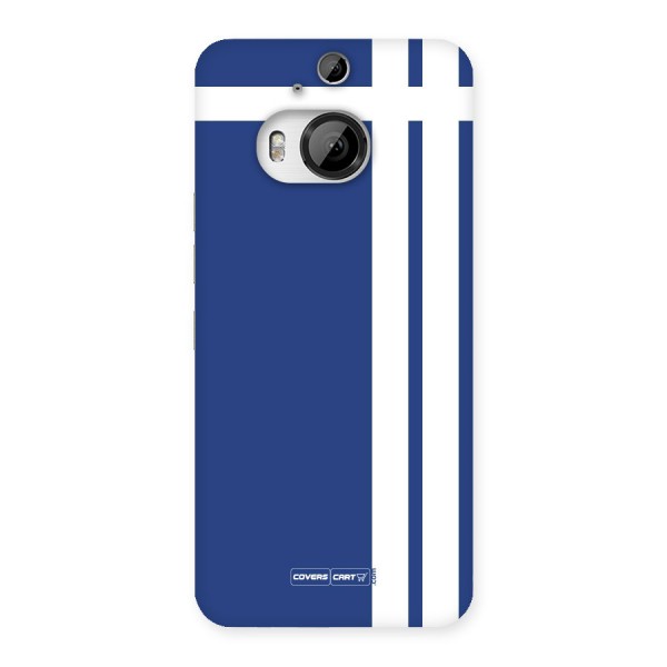 Blue and White Back Case for HTC One M9 Plus