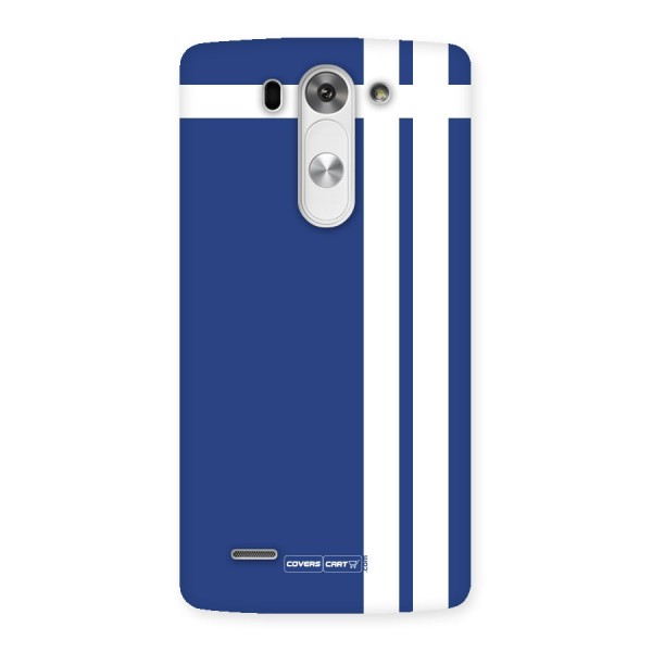 Blue and White Back Case for LG G3 Beat