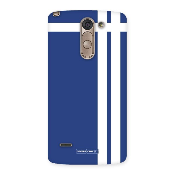 Blue and White Back Case for LG G3 Stylus