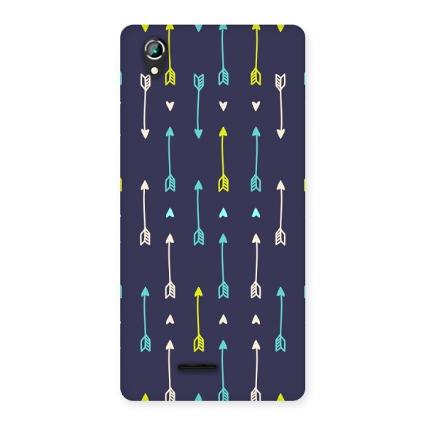 Boho Arrow Pattern Back Case for Lava Iris 800