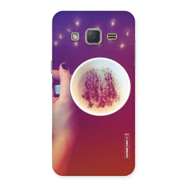 Bokeh Coffee Mug Back Case for Galaxy J2