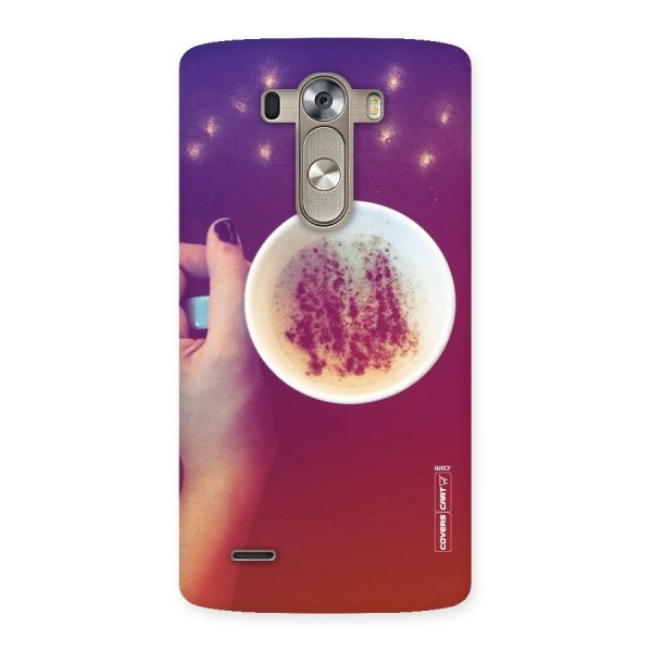 Bokeh Coffee Mug Back Case for LG G3