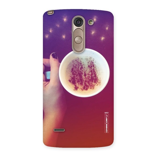 Bokeh Coffee Mug Back Case for LG G3 Stylus