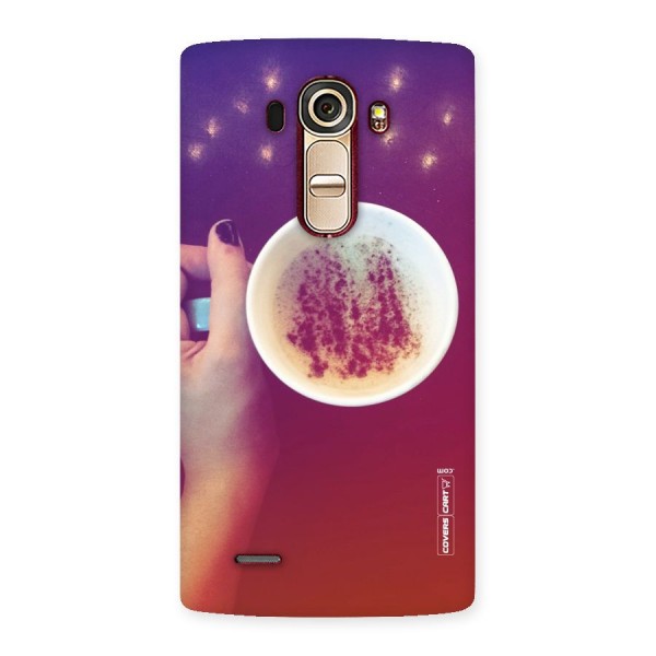Bokeh Coffee Mug Back Case for LG G4