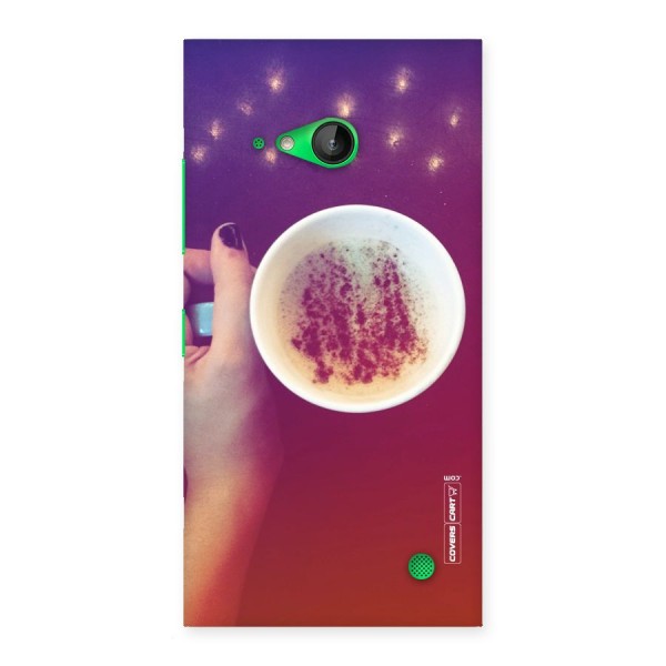 Bokeh Coffee Mug Back Case for Lumia 730