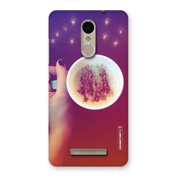 Bokeh Coffee Mug Back Case for Xiaomi Redmi Note 3