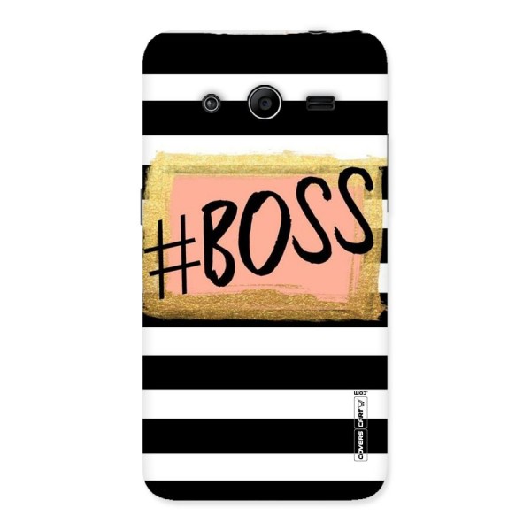 Boss Stripes Back Case for Galaxy Core 2