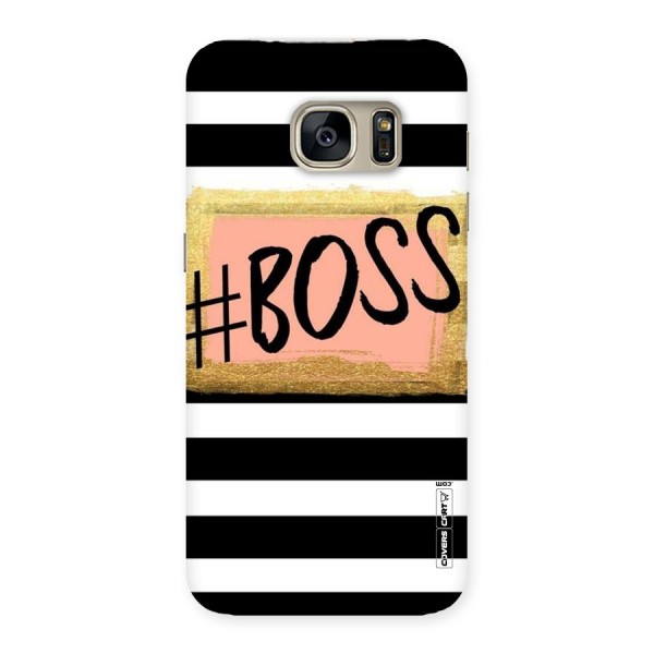 Boss Stripes Back Case for Galaxy S7