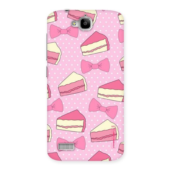 Bow Cake Back Case for Honor Holly