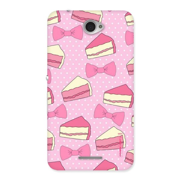 Bow Cake Back Case for Sony Xperia E4