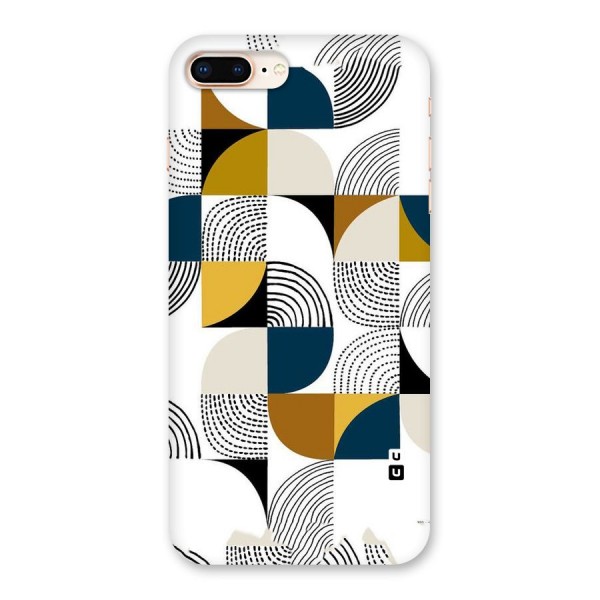 Boxes Pattern Back Case for iPhone 8 Plus