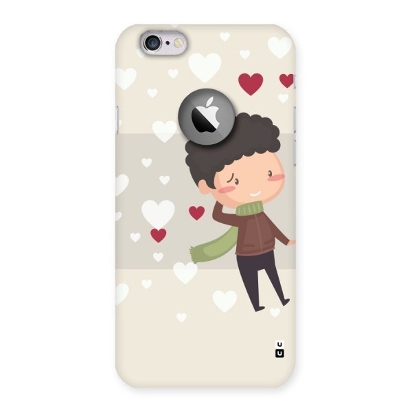 Boy in love Back Case for iPhone 6 Logo Cut