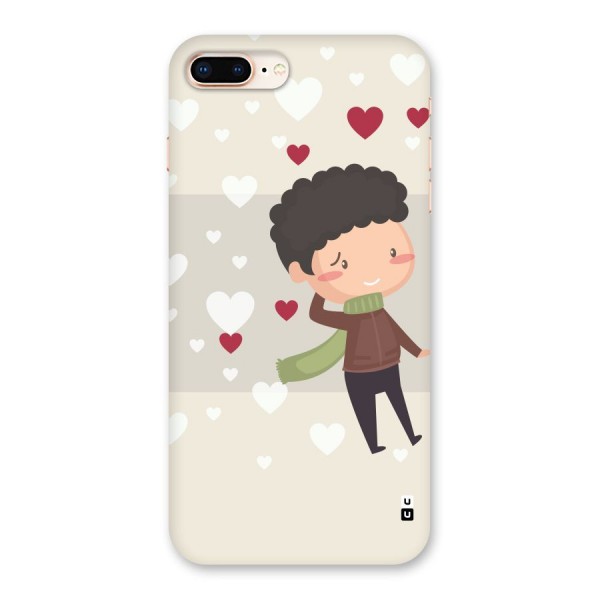 Boy in love Back Case for iPhone 8 Plus