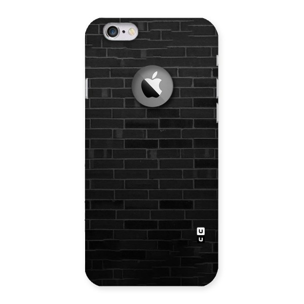 Brick Wall Back Case for iPhone 6 Logo Cut