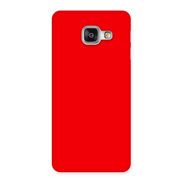 Bright Red Back Case for Galaxy A3 2016
