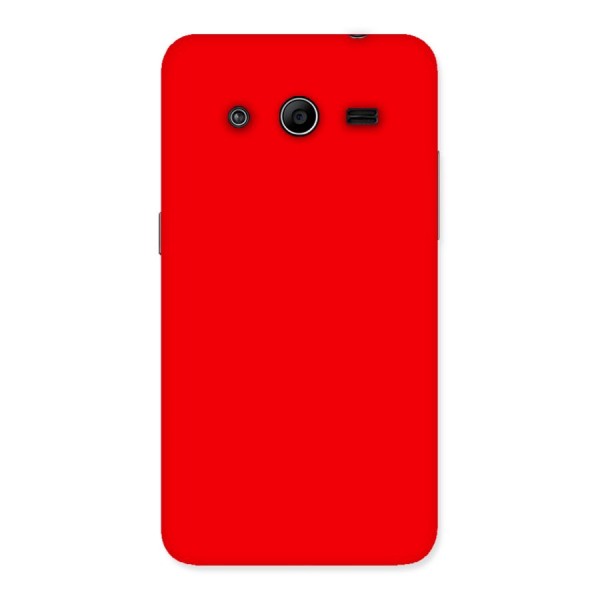 Bright Red Back Case for Galaxy Core 2