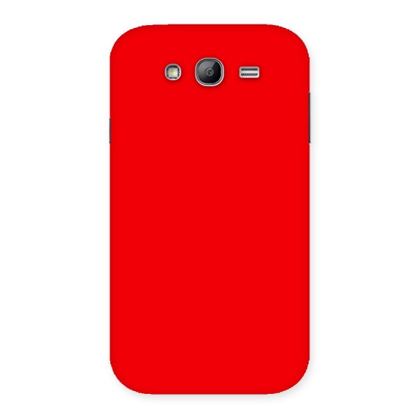Bright Red Back Case for Galaxy Grand