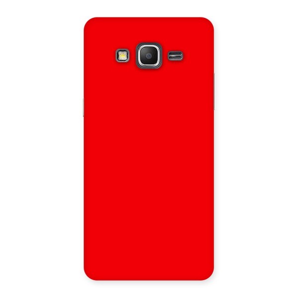 Bright Red Back Case for Galaxy Grand Prime