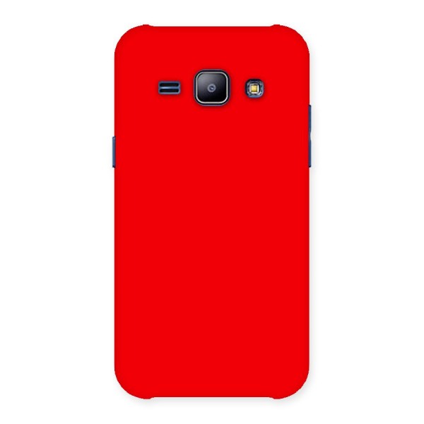 Bright Red Back Case for Galaxy J1