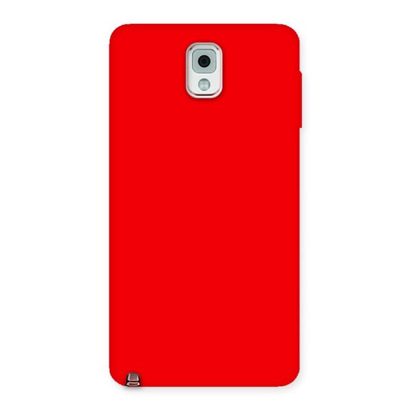Bright Red Back Case for Galaxy Note 3